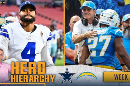 Herd Hierarchy: Bucs crack Top 10, Cowboys and Chargers climb in Colin's Week 2 rankings | The Herd