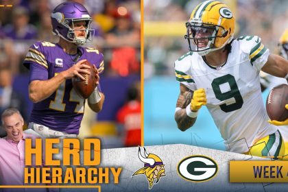 Herd Hierarchy: Steelers miss cut, Vikings, Packers climb up Colin's Top 10 of Week 4 | The Herd