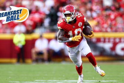 Isiah Pacheco fractures fibula in Chiefs win over Bengals | Breakfast Ball