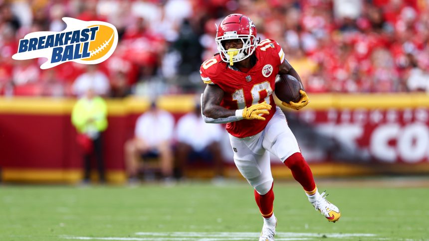 Isiah Pacheco fractures fibula in Chiefs win over Bengals | Breakfast Ball