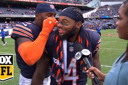 'It means a lot' – D'Andre Swift after his strong performance in Bears' win over Rams