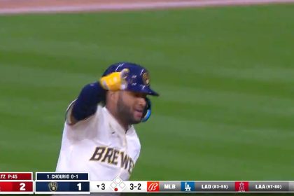 Jackson Chourio homers in second-straight game, brings Brewers to 2-2 tie with Cardinals