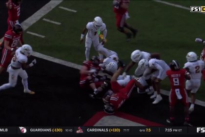 Jalin Conyers punches it in from three yards, extending Texas Tech's lead over Arizona State to 24-10