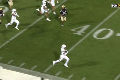 Jamaal Bell returns a kickoff 101 yards for a TD and gives Baylor a 17-10 lead over Colorado