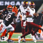 Jayden Daniels nearly flawless for Commanders in 38-33 win over Bengals