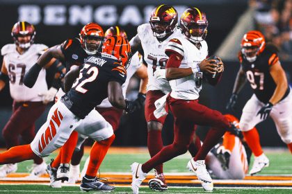 Jayden Daniels nearly flawless for Commanders in 38-33 win over Bengals