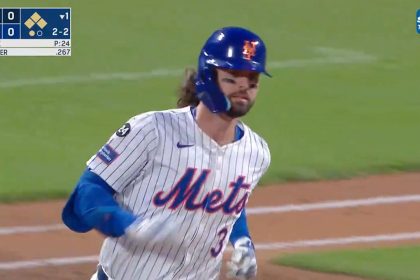 Jesse Winker crushes a first-inning grand slam, gives Mets early lead over Red Sox