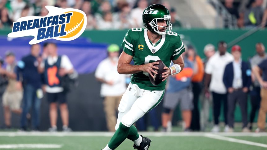 Jets beat Patriots 24-3, Is Aaron Rodgers officially back? | Breakfast Ball