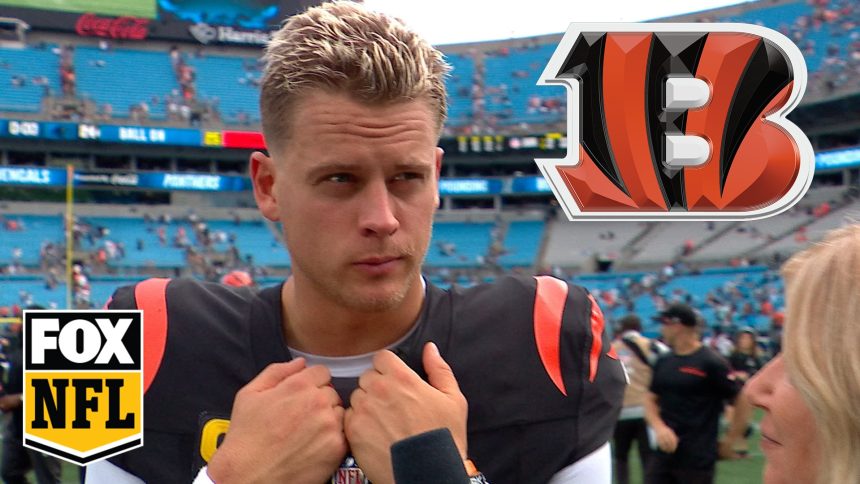 Joe Burrow on what Bengals' first win means – 'We got to move on to the next one'