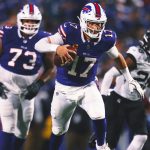 Josh Allen throws 4 TD passes as Bills roll to 47-10 win over unraveling Jaguars