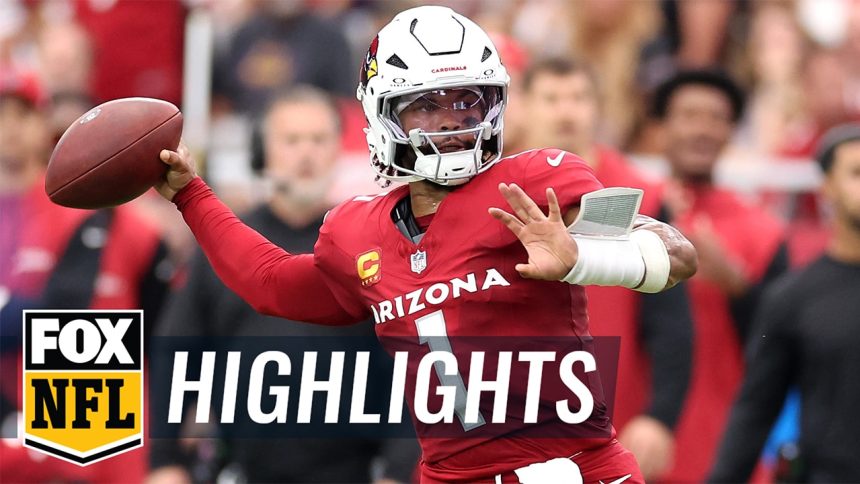 Kyler Murray throws for 266 yards and three touchdowns in Cardinals' 41-10 win vs. Rams | NFL on FOX