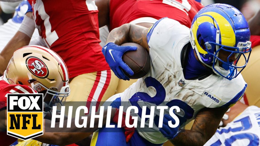 Kyren Williams scores THREE TDs with 89 rushing yards to help Rams defeat 49ers, 27-24 | NFL Highlights