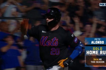 Mark Vientos and Pete Alonso hit back-to-back homers, giving Mets an early lead over Phillies