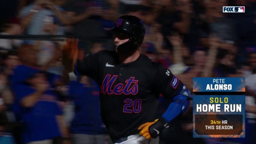 Mark Vientos and Pete Alonso hit back-to-back homers, giving Mets an early lead over Phillies