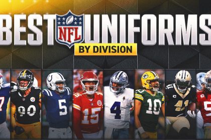 NFL uniforms: Who has the best look in each division?