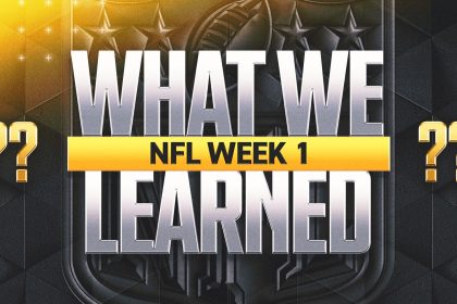 NFL Week 1: What we learned from every Sunday game