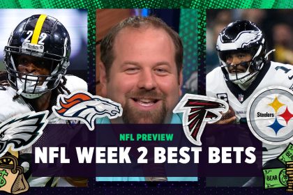 NFL Week 2 Best Bets: Eagles vs Falcons & Steelers vs Broncos | Bear Bets