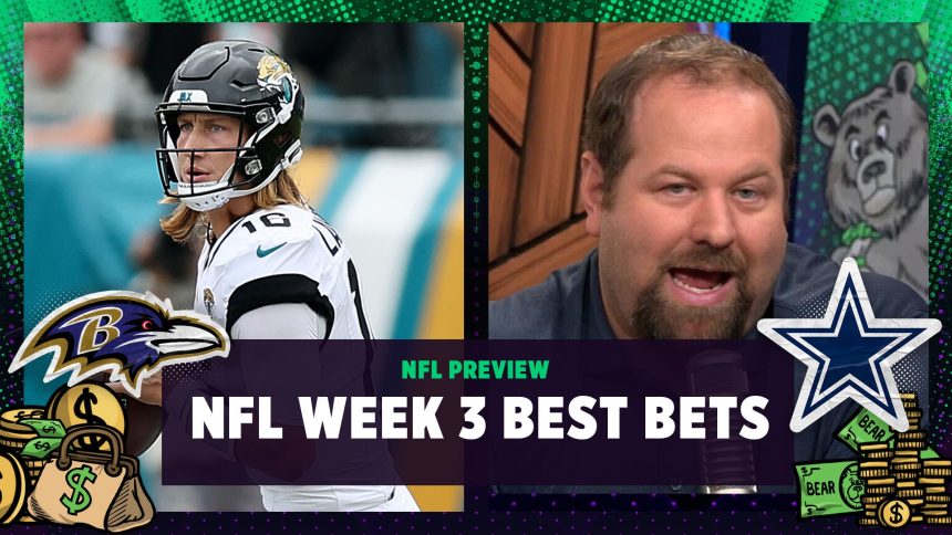 NFL Week 3 Best Bets: Bills vs Jaguars & Chargers vs Steelers | Bear Bets