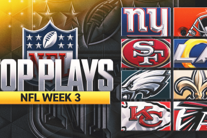 NFL Week 3 top plays: Highlights from Chiefs-Falcons, Eagles-Saints, Rams-49ers and more