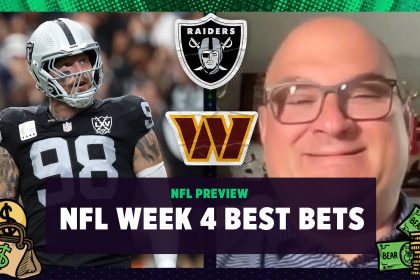 NFL Week 4 Best Bets: Cardinals vs Commanders & Raiders' 1st Half | Bear Bets