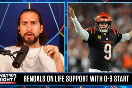 Nick is not writing off the Bengals but sits 'on life support' with a 0-3 start | What's Wright?