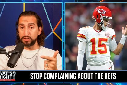 Nick's message to fans complaining about NFL refs, his Chiefs: 'See you in January' | What's Wright?