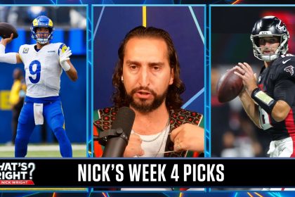 Nick's Picks: Rams (+3) upset Bears, Falcons (-2.5) bounce back in Week 4 | What's Wright?