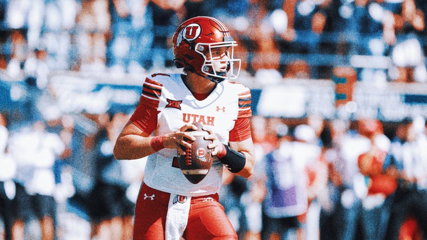 No. 12 Utah wins Big 12 debut, beating No. 14 Oklahoma State 22-19