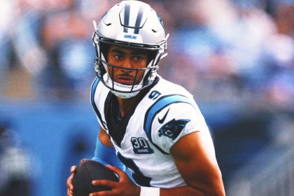 Panthers bench 2023 No. 1 overall pick Bryce Young