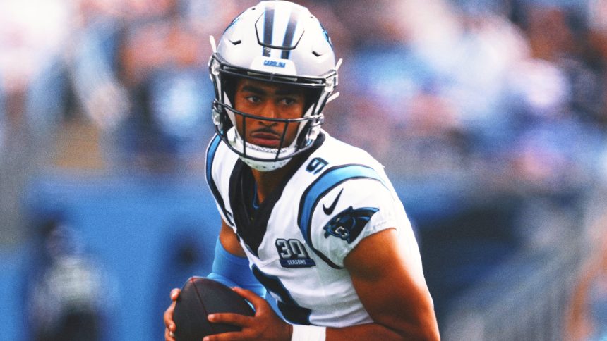 Panthers bench 2023 No. 1 overall pick Bryce Young