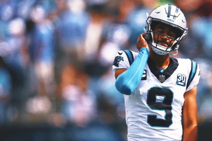 Panthers QB Bryce Young says he was surprised to learn about benching but accepts blame