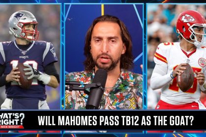 'Patrick Mahomes is the best QB ever and Tom Brady is the GOAT' — Nick Wright | What's Wright?