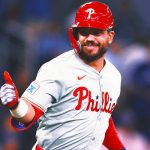 Phillies' Kyle Schwarber sets MLB record with 14th leadoff HR