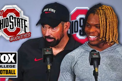 Postgame Interview: Ryan Day & Quinshon Judkins on Ohio State's dominant win in Week 4