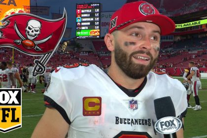 'Proud of our guys' – Baker Mayfield shows high praise for Buccaneers after win over Commanders