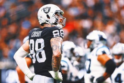 Raiders standouts Maxx Crosby and Davante Adams ruled out against Browns