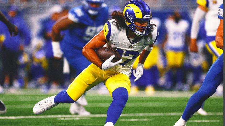 Rams WR Puka Nacua is headed to injured reserve with knee injury