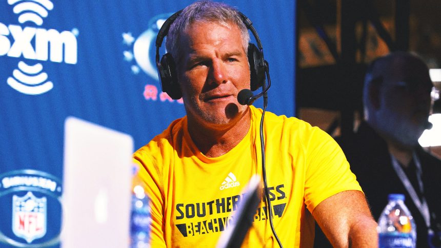 Retired NFL quarterback Brett Favre says he has Parkinson's disease