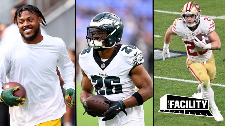 Saquon Barkley, Josh Jacobs, CMC highlight Shady McCoy's Top 5 RBs | The Facility