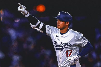 Shohei Ohtani hits 46th homer to tie career high on sweltering day at Dodger Stadium