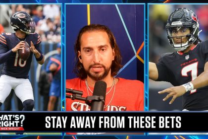 Stay away from betting Bears-Titans, Texans-Colts, Falcons at home vs. Steelers | What's Wright?