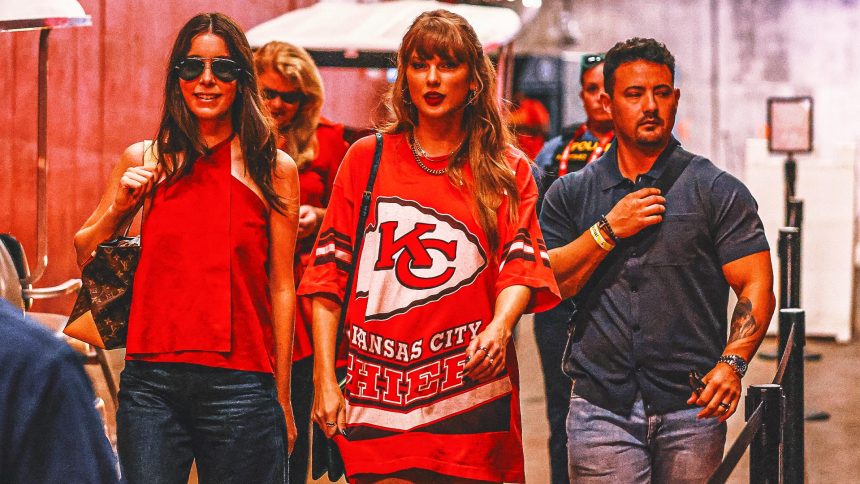 Taylor Swift back at Arrowhead to watch Travis Kelce, Chiefs vs. Bengals