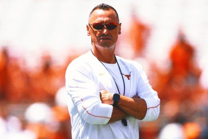 Texas coach Steve Sarkisian focused on improved depth, leadership ahead of Michigan game