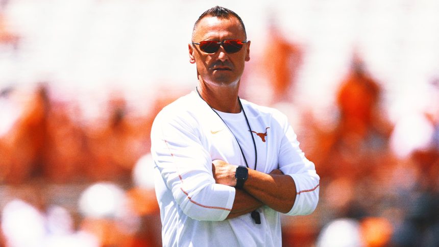 Texas coach Steve Sarkisian focused on improved depth, leadership ahead of Michigan game