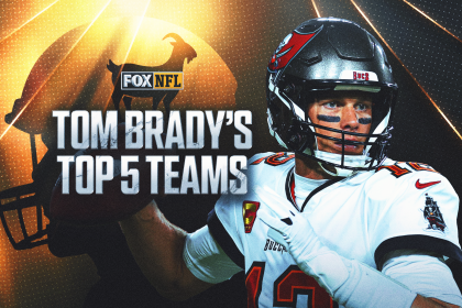 Tom Brady lists his top 5 NFL teams of the week