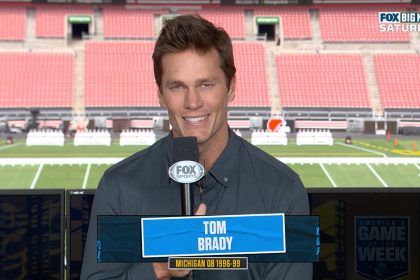 Tom Brady previews booth debut with Cowboys-Browns, recaps Texas-Michigan first half & more