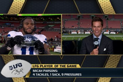 Tom Brady’s LFG Player of the Game: Cowboys LB Micah Parsons | Week 1 DIGITAL EXCLUSIVE