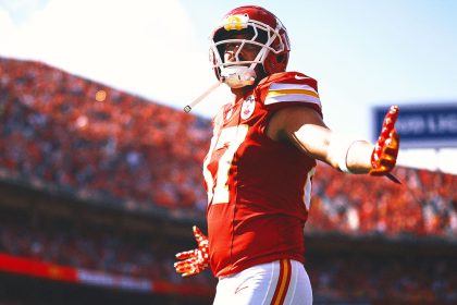 Travis Kelce becomes Kansas City Chiefs' career receptions leader