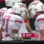 UNLV's Jacob De Jesus scores his second touchdown of the game to extend the lead against Houston