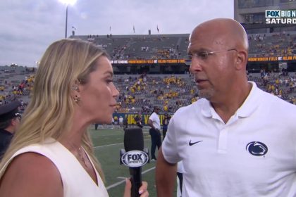 'We were more explosive' – Penn State head coach James Franklin's thoughts about the offensive performance